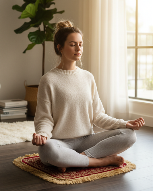 Multipurpose Decorative Sitting Prayer Square Mat